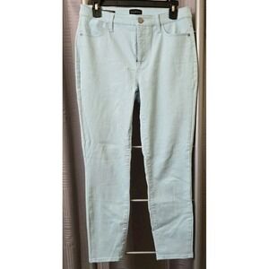 Talbots Jegging Crop‎ Light Blue Aqua Jeans Women's Size 4